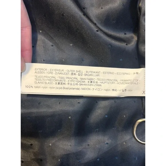 Zara Lightweight Packable Puffer Down Jacket Quilted Navy Blue Size S Duck - Picture 7 of 10